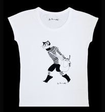 Carica l'immagine nel visualizzatore di Gallery, LE BRUNETTE T-SHIRT "GATTO CON GLI STIVALI"