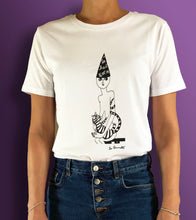 Carica l'immagine nel visualizzatore di Gallery, LE BRUNETTE T-SHIRT "STREGATTO"